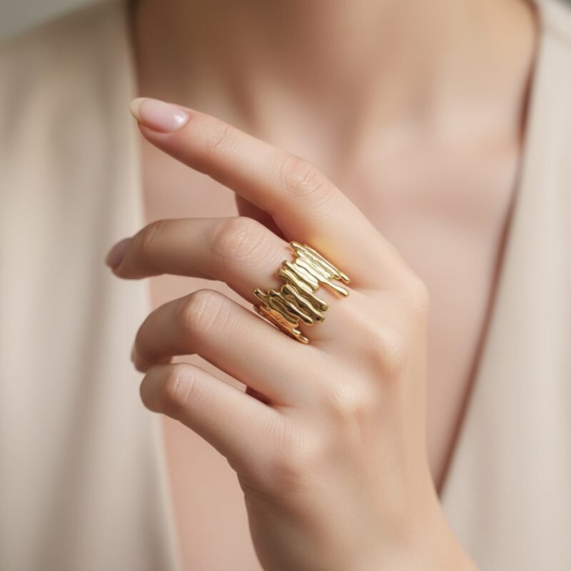 Molten Muse Adjustable Ring