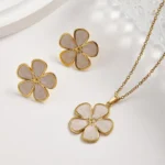 Golden Glaze Floral Ensemble