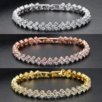 The Infinity-Heart Tennis Bracelet