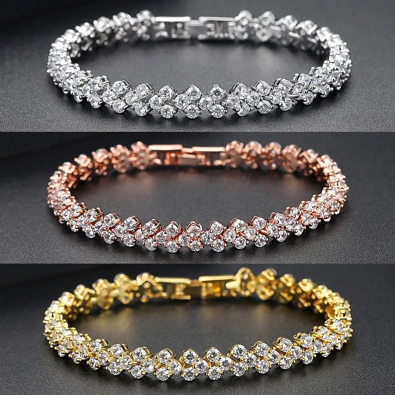 The Infinity-Heart Tennis Bracelet