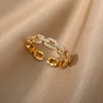 Endura-Gold Waterproof Non Tarnish Open Ring