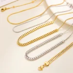 Lumina-Steel Non-Tarnish Link Bracelet