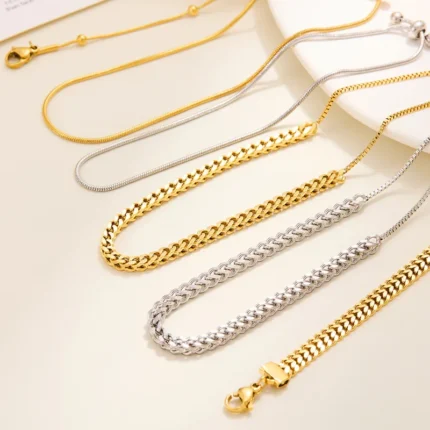 Lumina-Steel Non-Tarnish Link Bracelet
