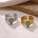 The Sage Leaf Open Ring