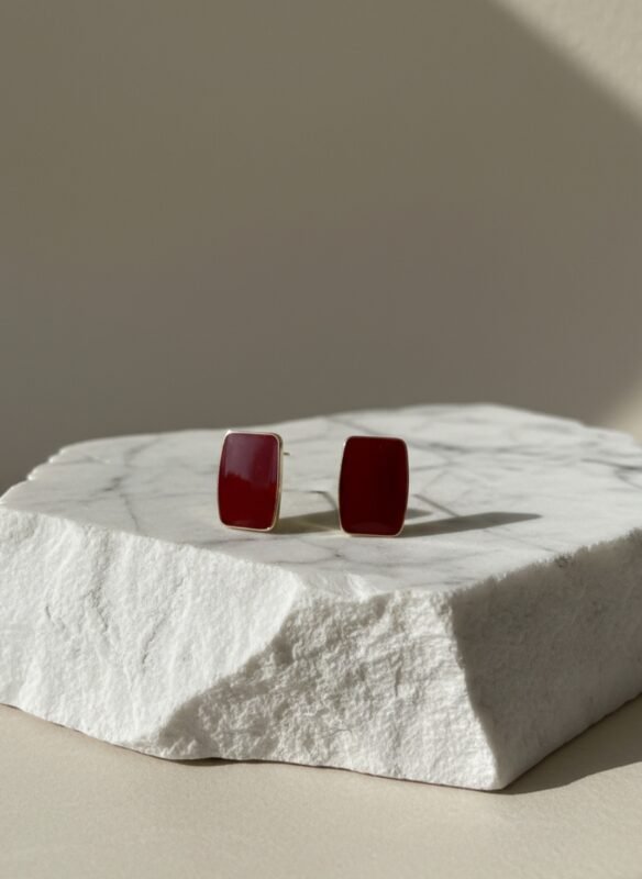 Velvet Rose Studs