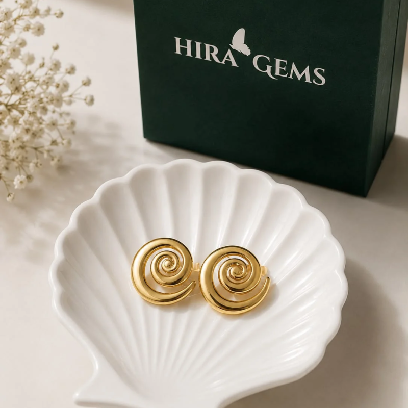 Pixie Swirl Studs
